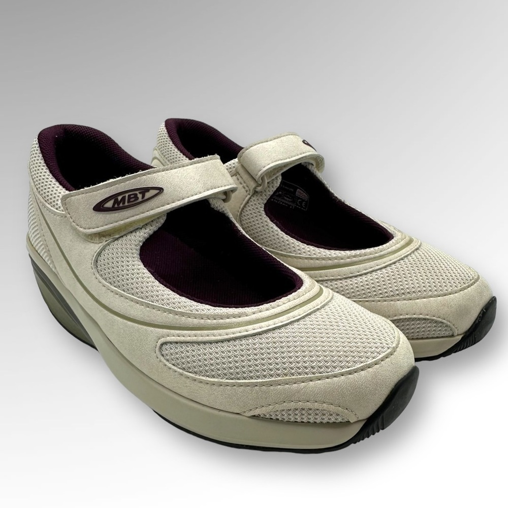 MBT Baridi Women's Mary Janel (Hook & Loop Strap, Breathable 3D Mesh Sz 5.5
